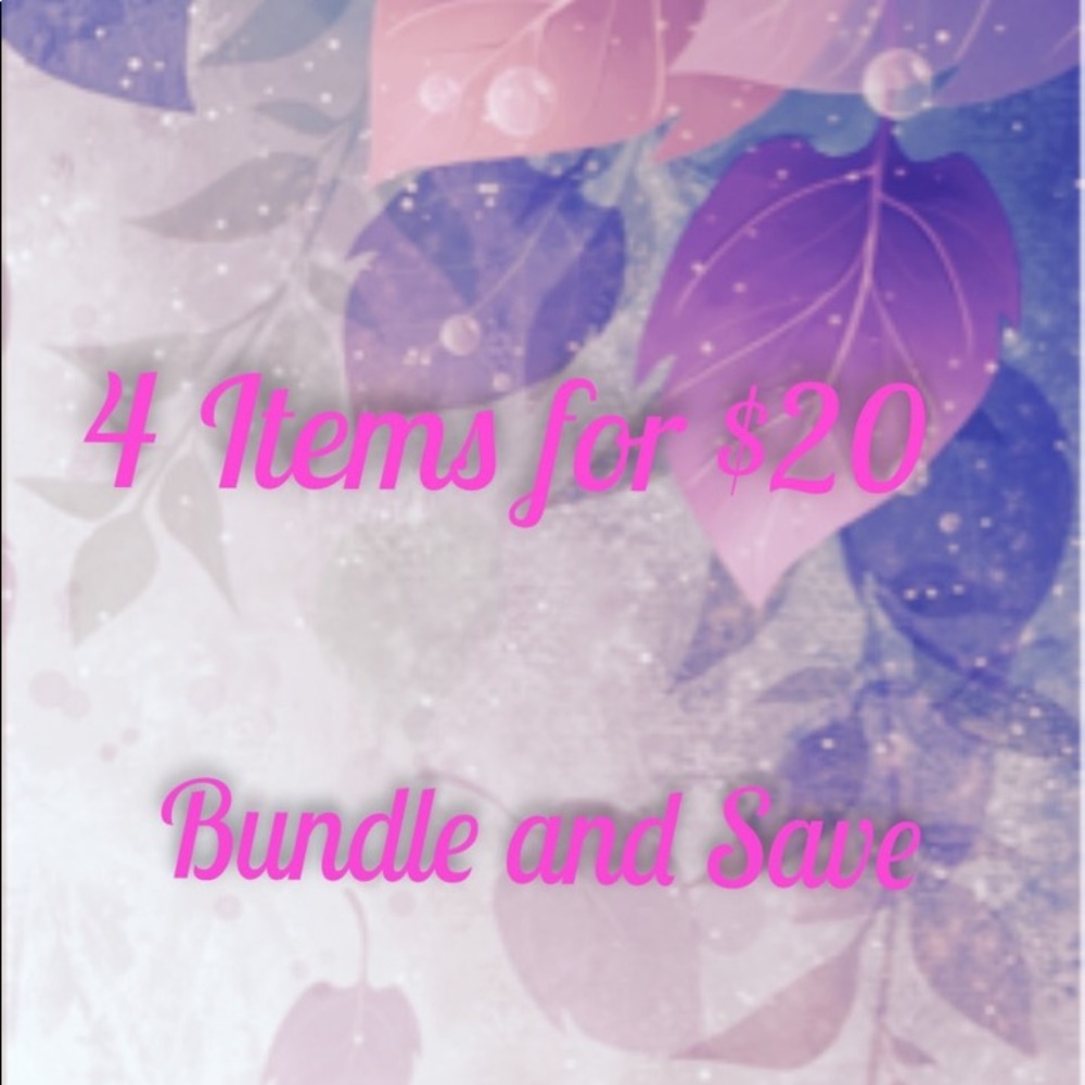 4 items for $20